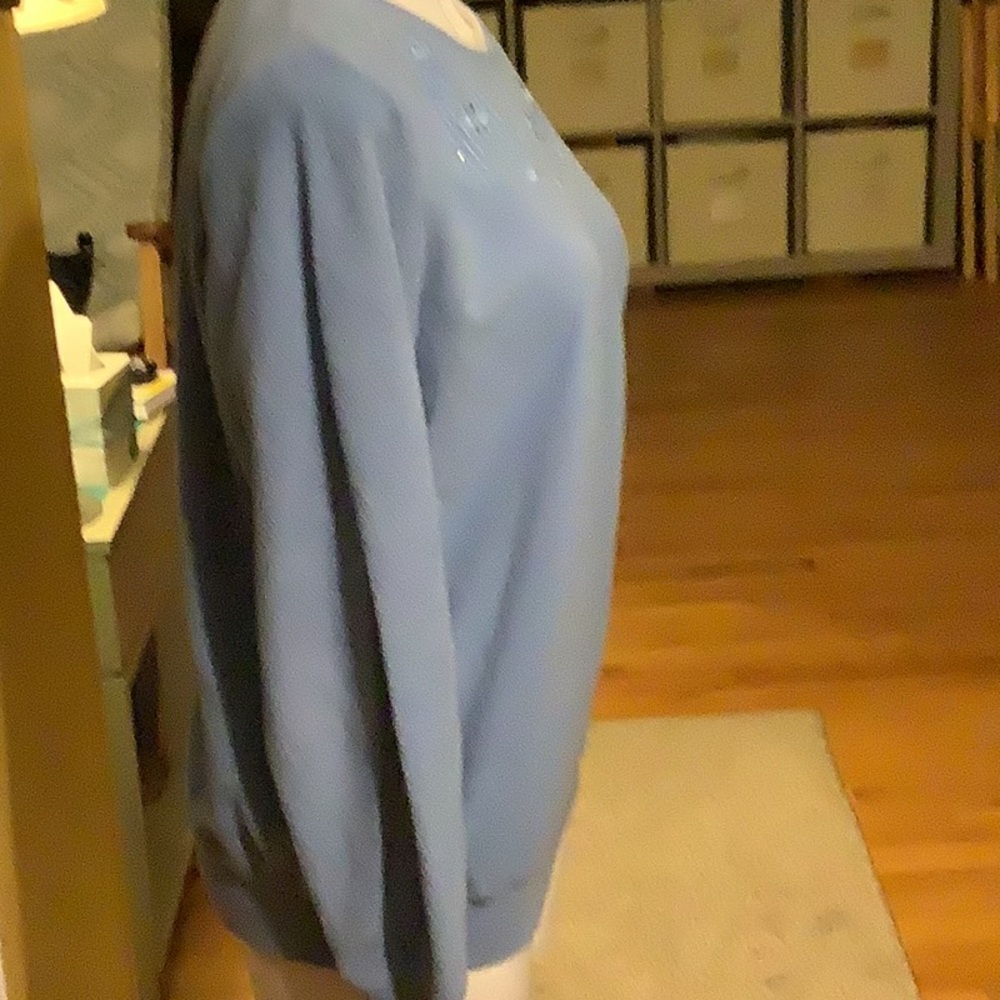 ALFRED DUNNER BLUE SWEATSHIRT - Picture 4 of 5